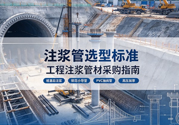 新城注浆管选型标准
